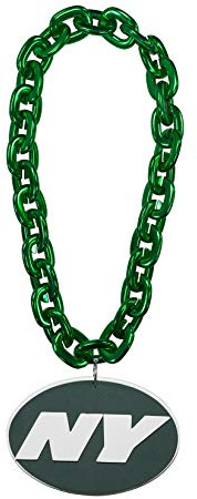 NFL New York Jets New York Jets NFL 3D Fanchain Magnet, Grün, One Size
