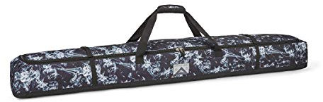 High Sierra Gepolsterte Tasche für 1 Paar Ski, Black Steam/Black, Up to 6 Feet, Gepolsterte Skitasche für EIN Paar Ski