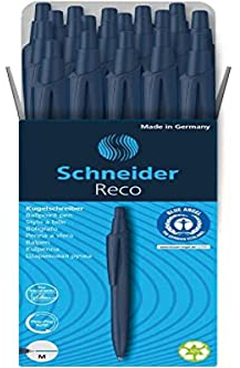 Schneider Kugelschreiber RECO – M, Deep Blue, Blau