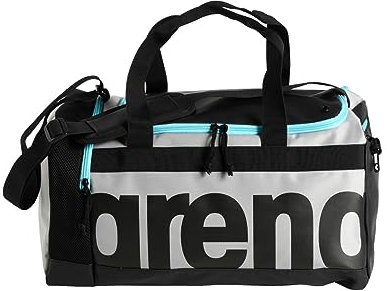 arena Spiky III 25 Duffle Sporttasche für Schwimmbad, Strand, Fitnessstudio oder Freizeit, Wasserabweisende Schwimmtasche mit Verstellbarem Schultergurt, Strandtasche, 25 Liter