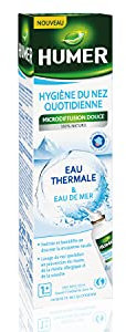 Humer - Hygiène du nez quotidienne - Eau thermale & Eau de mer - Spray nasal 100ml