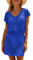 JFAN Mujeres Bikini Cover Up Vestido de Playa de Verano Traje de baño de Playa Traje de baño Cubrir Vestido de Playa Azul