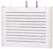 ECTbicyk WIFI Router Box Router Aufbewahrungsbox Router Regal Wand Router Verstecken Schrank Kabel Verstecken Box Wand für Wohnzimmer Schlafzimmer (44 x 9.5 x 41 cm)