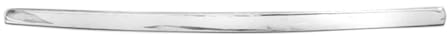 OMAC Motorhaube Chromleiste Frontleiste kompatibel mit FIAT Ducato 2006-2014 Edelstahl Silber 1x