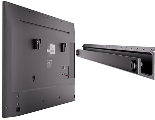 AENTGIU Studless TV Wall Mount, Heavy Duty Drywall TV Bracket Hanger for 32-75 inch Flat Screen TVs, No Stud, No Drill, No Anchors, Easy Install with All Hardware Included