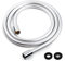 LEEFE Tuyau de douche flexible en PVC lisse avec raccords en laiton 1,75 m