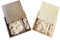 BEIJIGUANG Holz-Geschenkbox mit Schiebedeckel, diskrete Holzboxen, USB-Box, Fotobox, Hochzeits-Erinnerungsbox, für Fotografen/Kunden, Walnuss/Ahorn (Walnuss-Holzbox + Ahornholzbox)