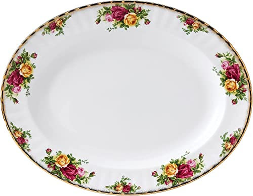 Royal Albert Old Country Roses Large Oval Serving Platter 35cm Long * 28cm Wide UK Made