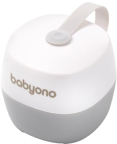 Baby Ono Natural Nursing Schnullerbox, weiß, Platz für 1 Schnuller, 535/01