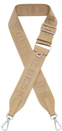 Liebeskind Berlin FANCY STRAPS Classic long webbing strap 108 cm Shoulder Straps long, opal green (HxBxT 5cm x108cm x0cm)