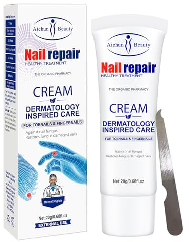 Fungal Nail Treatment, Extra Strong Toenail Fungus Cream, Fix Renew Damaged, Broken Nails - Anti Fungus Repair