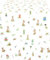 APELT Tischläufer Happy Easter weiß-bunt Größe 42x140 cm
