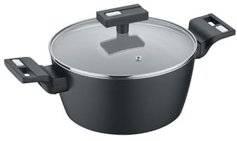 Berndes Kochtopf mit Glasdeckel b.clever (24 cm / 4,5 l / 11,8 cm)