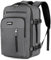 YOKGO Zaino Ryanair 40x20x25,Bagaglio a Mano 40x20x25 Ryanair, Zaino da Viaggio Aereo Piccolo Valigia Zaini Zainetto Uomo Donna 20L Borsa Porta PC 15,6” Laptop per Lavoro Casual Antifurto Grigio
