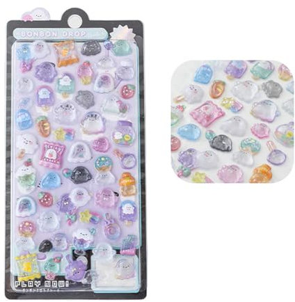 HUANGENG Cartoon 3D Stickers Animal Stickers for Scrapbooks Planner Journals Laptops Phone Case Water Bottle Pen Case Decoration