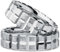 Kolibri Rings Eismatt Eheringe Verlobungsringe Silber 925 Set - Gravur und Etui