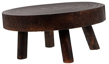 PEPLAYTAL Dreibein-tortenständer Kuchen Abgestuft Drinnen Obststühle Rustikal Anzeige Beine Sockel Hochzeit Fuß Party Stand Groß Blumentopfregal Kleiner Holzhocker Holzständer Hölzern Coffee