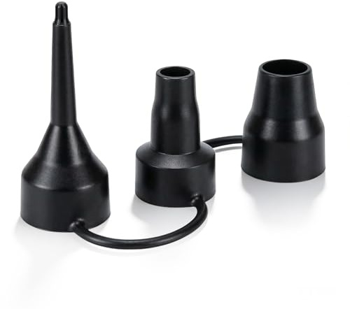 Luftpumpe Adapter Set, Sup Pumpe Adapter, SUP Ventiladapter, Aufblasbarer SUP Pumpenadapter, Luftpumpe Düsen mit 3 Gasdüse, Zubehör für Luftbett-Luftpumpe, 3 Größen