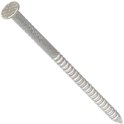 MAZE NAILS SS6WS-1 Stainless Steel Ring Shank Siding Nail, 1-Pound 6D 2-Inch