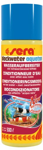 sera blackwater aquatan 100 ml Wasseraufbereiter für den natürlichen Schwarzwassereffekt wie in den Tropen, vitale und gesunde Fische, Garnelen und Krebse, biotopgerechtes Wasser, fördert Farbenpracht