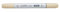 COPIC Ciao Marker Typ E - 43, Dull Ivory, vielseitiger Layoutmarker, mit einer mittelbreiten und einer Brush-Spitze