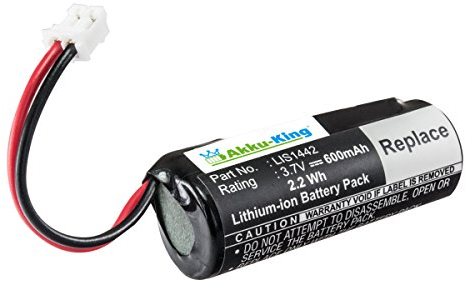 Akku-King Akku kompatibel mit Sony LIS1442 - Li-Ion 600mAh - für PS3 Move Navigation Controller, Playstation 3 Move Navigation Controller