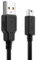 subtel Cavo USB 2.0 compatibile con Nintendo DSi/DSi XL / 2DS / 2DS XL / 3DS / 3DS XL ricarica 1A per console controller con porta System Connector 1m in PVC nero