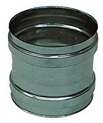 Raccordo Femm Femm canna fumaria DN 160 tubo acciaio inox 316