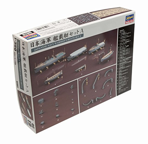 Hasegawa HAS QG19 - Japanese Navy Warship's Boats Set A0