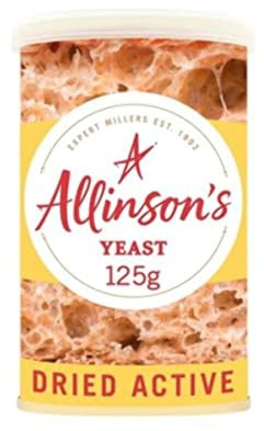 Allinson Dried Active Baking Yeast, 125g
