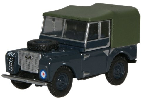 Oxford Diecast 1:76 RAF Land Rover Series I 80 Canvas Collectable model 76LAN180004