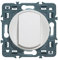 Legrand - Interrupteur ou va-et-vient doigt large Céliane Soft - 10A - Blanc