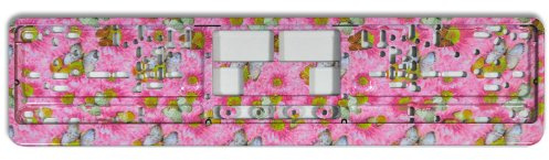 KFZ Kennzeichenhalter Design Nummernschildhalter (Princess - 40012)