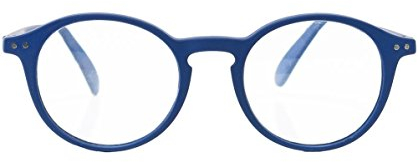IZIPIZI Unisex Shape D Lesebrille, Navy Blue Soft, one Size