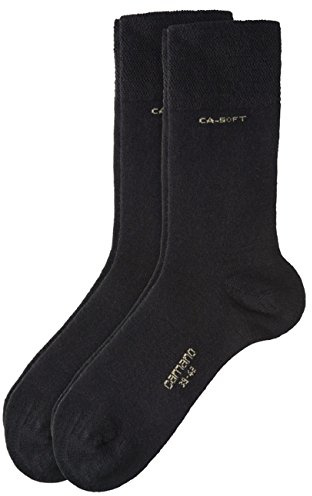 Camano unisex Ca-Soft Wool Socken 4er Pack, Größe:35-38;Farbe:Grey (03)