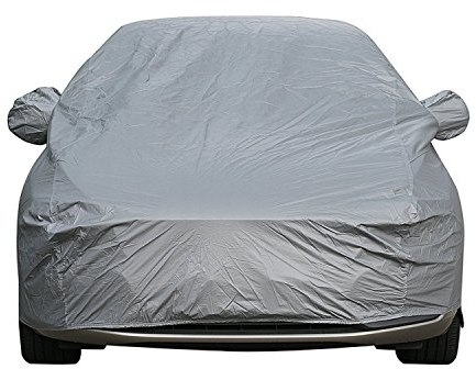 Sipobuy Copertura universale per auto, completamente impermeabile, antigraffio, resistente, foderata, in cotone traspirante, molto resistente