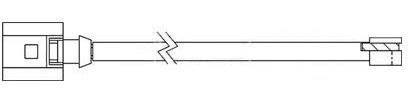 Borg & Beck BWL3148 Wear Lead To Fit Porsche Boxster Cayman(981)12-