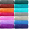 Lashuma Saunahandtuch Damen XXL, London Saunatuch für Frauen, Handtuch 80x200 cm Lila - Flieder