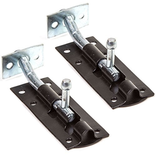 2X Cranked Tower 6 Steel Slide Bolts Ideal for Gates, Garages & Barns