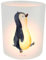 Mr. & Mrs. Panda Deko Windlicht Pinguin marschieren - Geschenk, stolz, spazieren, Windlicht Romantisch, Windlicht Skandinavisch, Schwester, Windlicht