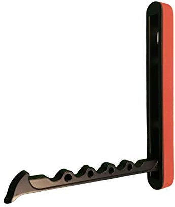Garderobenhaken klappbar Kleiderhaken Klapphaken schwarz Silikonring rot Jackenhaken *537-Black-ROT