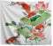 A.Monamour Wandteppiche Wanddekor Tuch Aquarell Koi Karpfen Und Lotusblume Bild Stoff Wandtuch Wandbehang Wandkunst Wandbilder für Schlafzimmer Schlafsaal Wohnzimmer 180x200cm