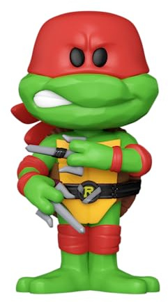 Funko Vinyl SODA: Teenage Mutant Ninja Turtles - (Teenage Mutant Ninja Turtles (TMNT) ) - Raphael - 1/6 Odds for Rare Chase Variant - Collectable Vinyl Figure - Gift Idea - Official Merchandise