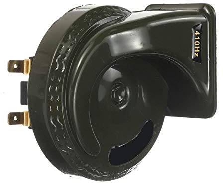 Universal Schneckenlufthorn 300 dB 12V Electric Snail Horn Universal Super Laute wasserdichte Auto Hörner Luft Motorrad Truck Horn Sirene Laute Schnecke Air Horn (Color : 410hz)