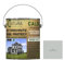 Contura Wetterschutzfarbe 1 Liter Holz Dauerschutzfarbe Deckend Buntlack Holzfarbe Holzlasur Seidenmatt (Grau - RAL 7035 Analog)