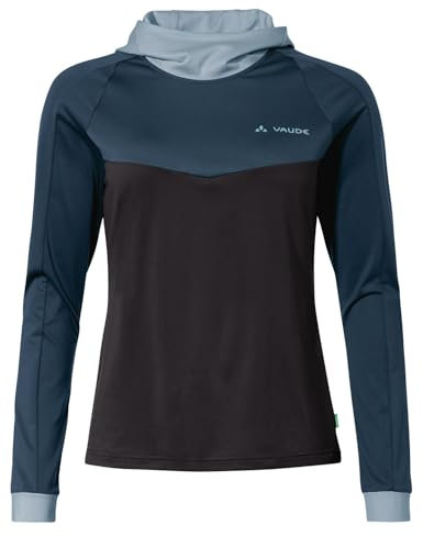 Vaude Damen Women's Qimsa Ls Ii T-Shirt, Nordic Blue, 44 EU