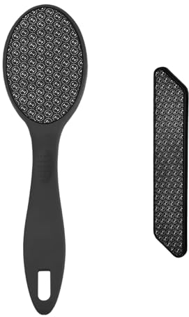 2 Unité Rape Pied en Nano Verre,Kit Pedicure Manuelle,Pedicure Professionnel pour Pied Lavable et Réutilisable,Peeling Pied Noir Pour éliminer Les Callosités et La peau dure des pieds et des mains