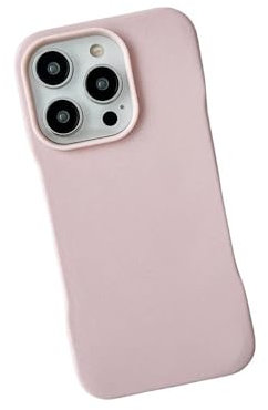 LIFEKA Custodie per telefoni in Pelle Senza Cornice per iPhone 15 14 13 12 PRO Max 15 14 Plus Custodie Cover Protettiva in PU Tinta Unita Magnetica, Rosa Sabbia, per iPhone 12