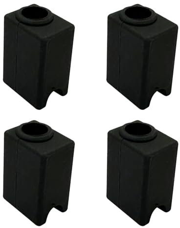 Raheem 4pcs Hotend Heizung Block Silikon Socken für 3D-Drucker Elegoo Neptune 4 Plus/4 Max Hochtemperatur Extruder Heizblock Silikon Abdeckung von 3D Drucker Teile Zubehör