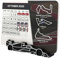 F1-Kalender 2025, Desktop-Rennkalender mit Rennterminen, Auto-Schreibtisch-Kalender 2025, Formel-1-Kalender 2025, Renntisch-Kalender für Motorsport-Fans (schwarz-B 1 Stück/ohne Halterung)